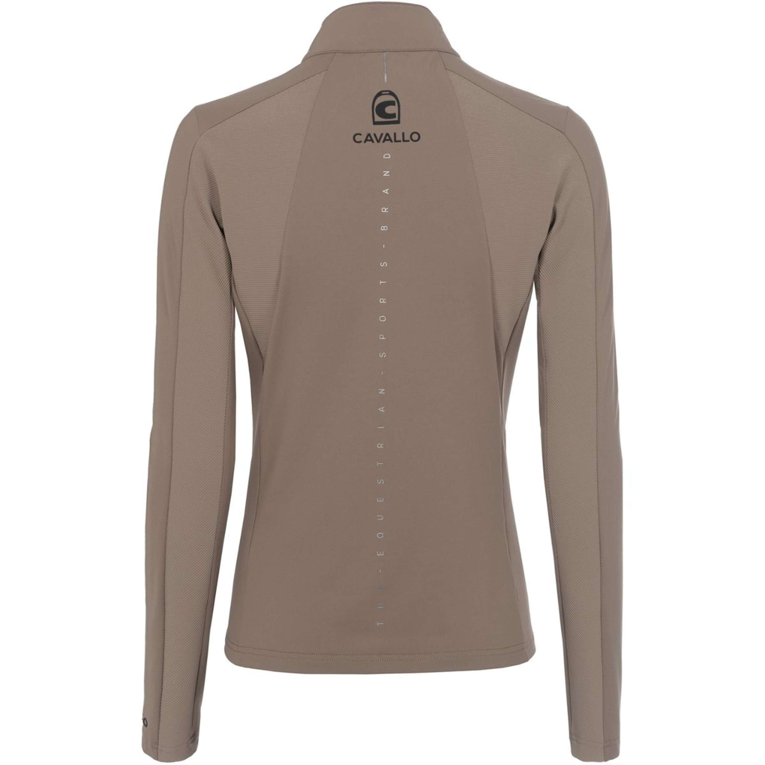 Cavallo Shirt CavalBria Lange Ärmel Mocha Latte Cavallo Shirt CavalBria Lange Ärmel Mocha Latte
