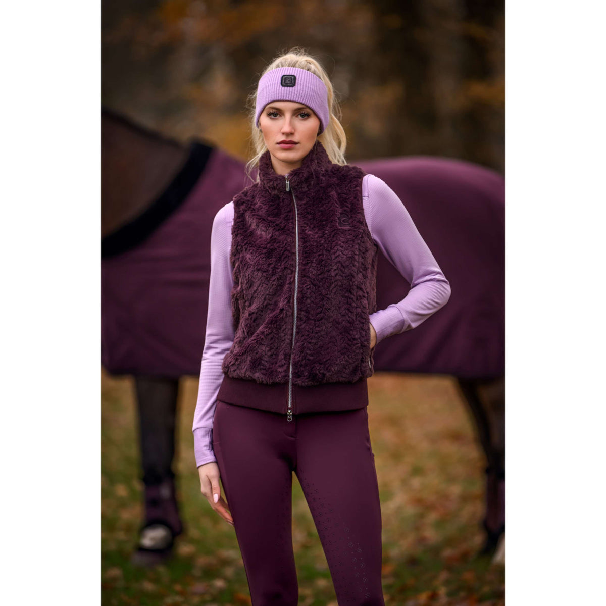 Cavallo Stirnband CavalDusty Iced Lilac