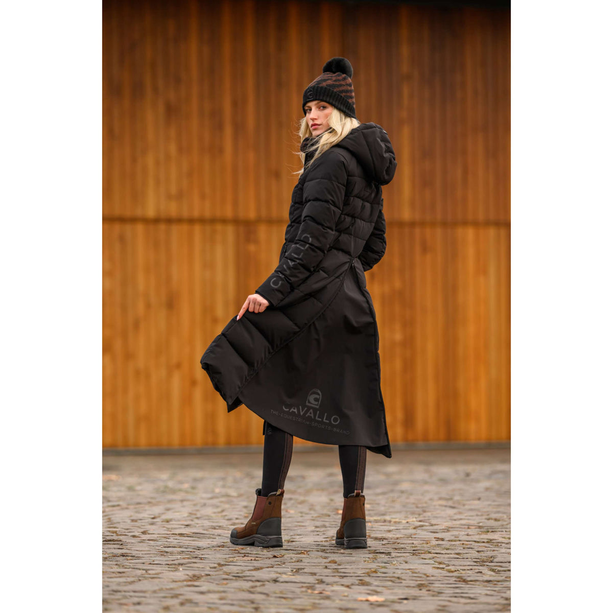 Cavallo Lange Jacke CavalDeni Schwarz