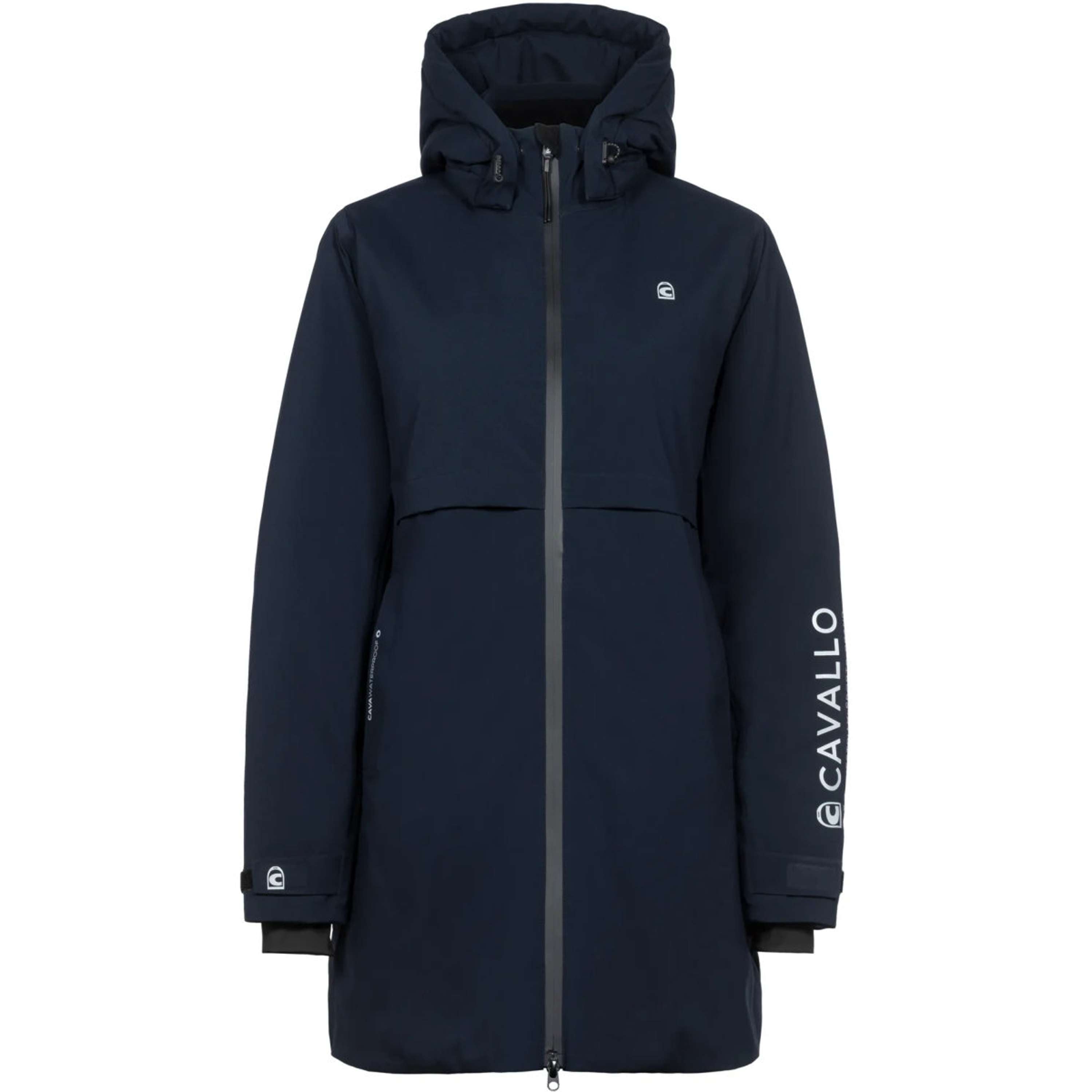 Cavallo Lange Regenjacke CavalDira Dunkelblau