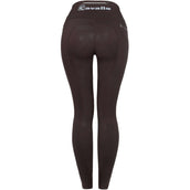 Cavallo Reitleggings CavalLin Grip Rl Full Grip Café Noir