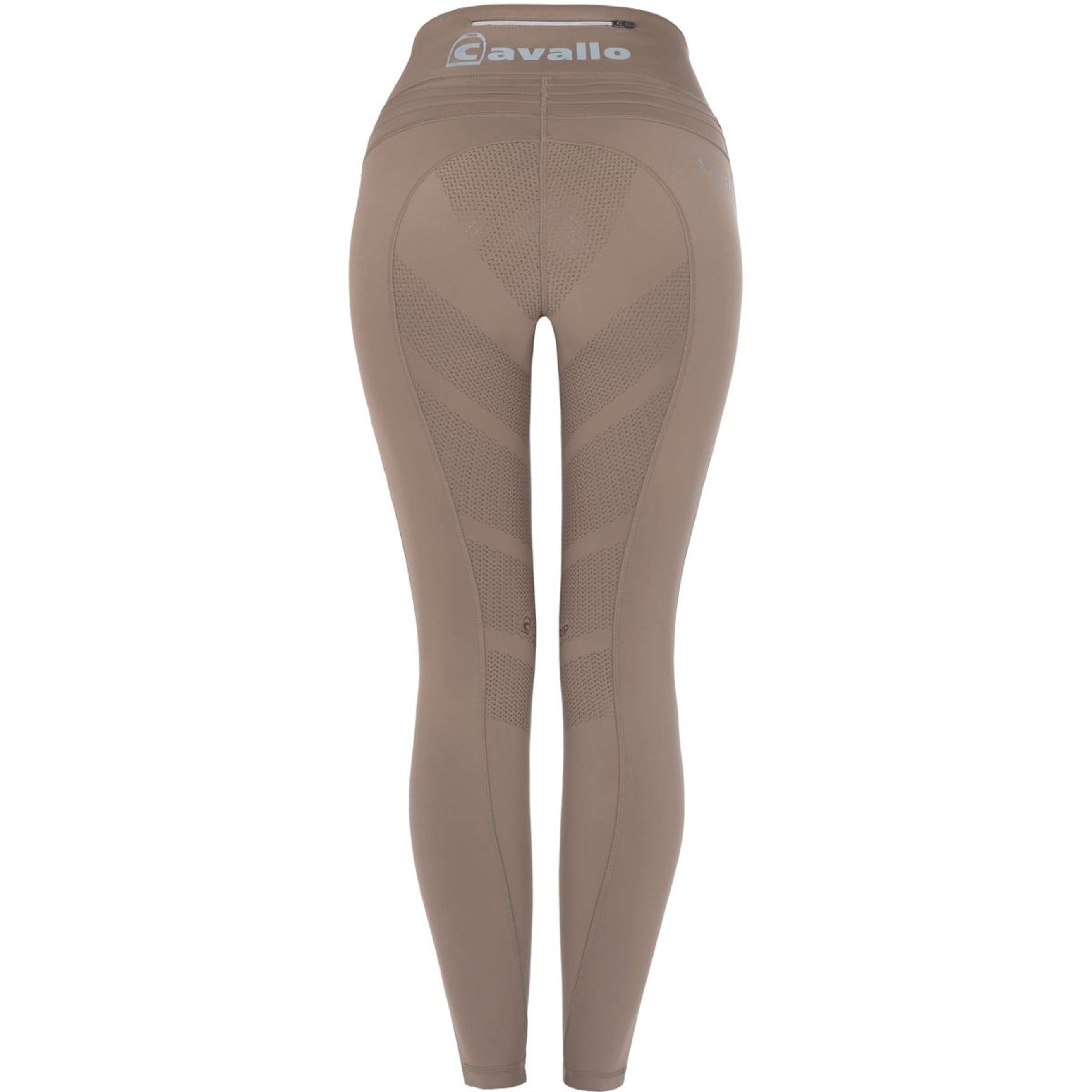 Cavallo Reitleggings CavalLin Grip RL Full Grip Mocha Latte