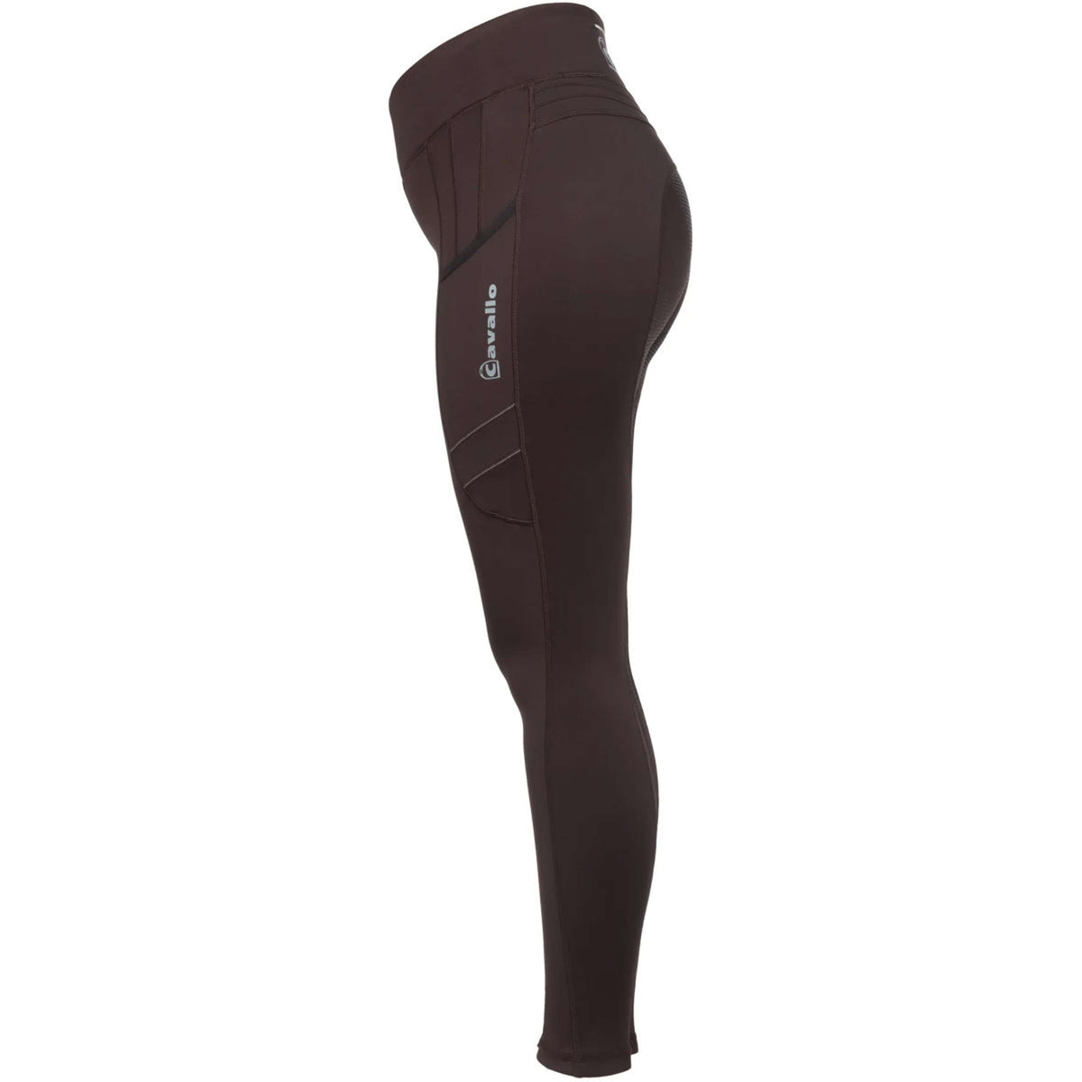 Cavallo Reitleggings CavalLin Grip Rl Full Grip Café Noir