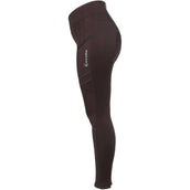 Cavallo Reitleggings CavalLin Grip Rl Full Grip Café Noir