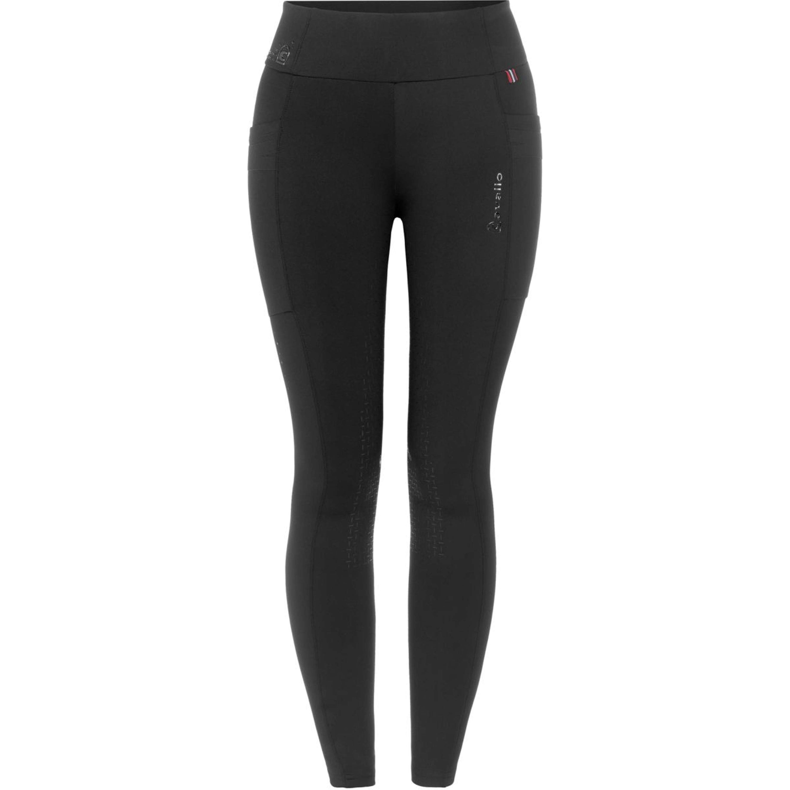 Cavallo Reitleggings CavalLove Grip RL Full Grip Schwarz