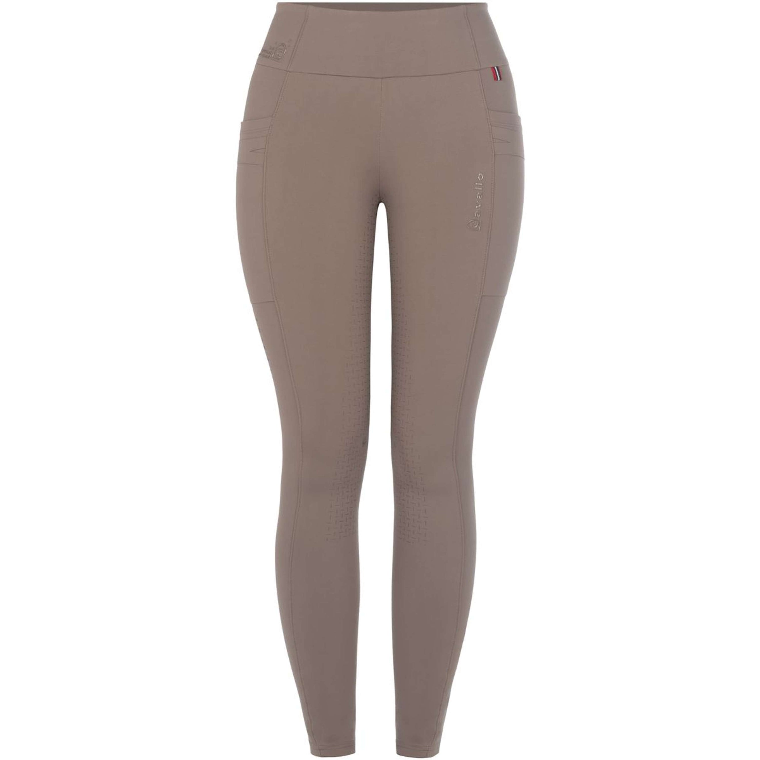 Cavallo Reitleggings CavalLove Grip RL Full Grip Mocha Latte