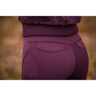 Cavallo Reithose CavalCandera Grip Mobile Full Grip Dusty Plum