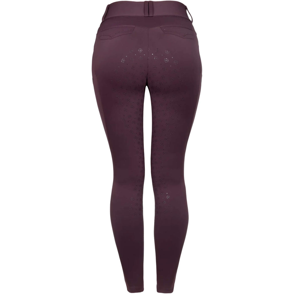 Cavallo Reithose CavalCandera Grip Mobile Full Grip Dusty Plum