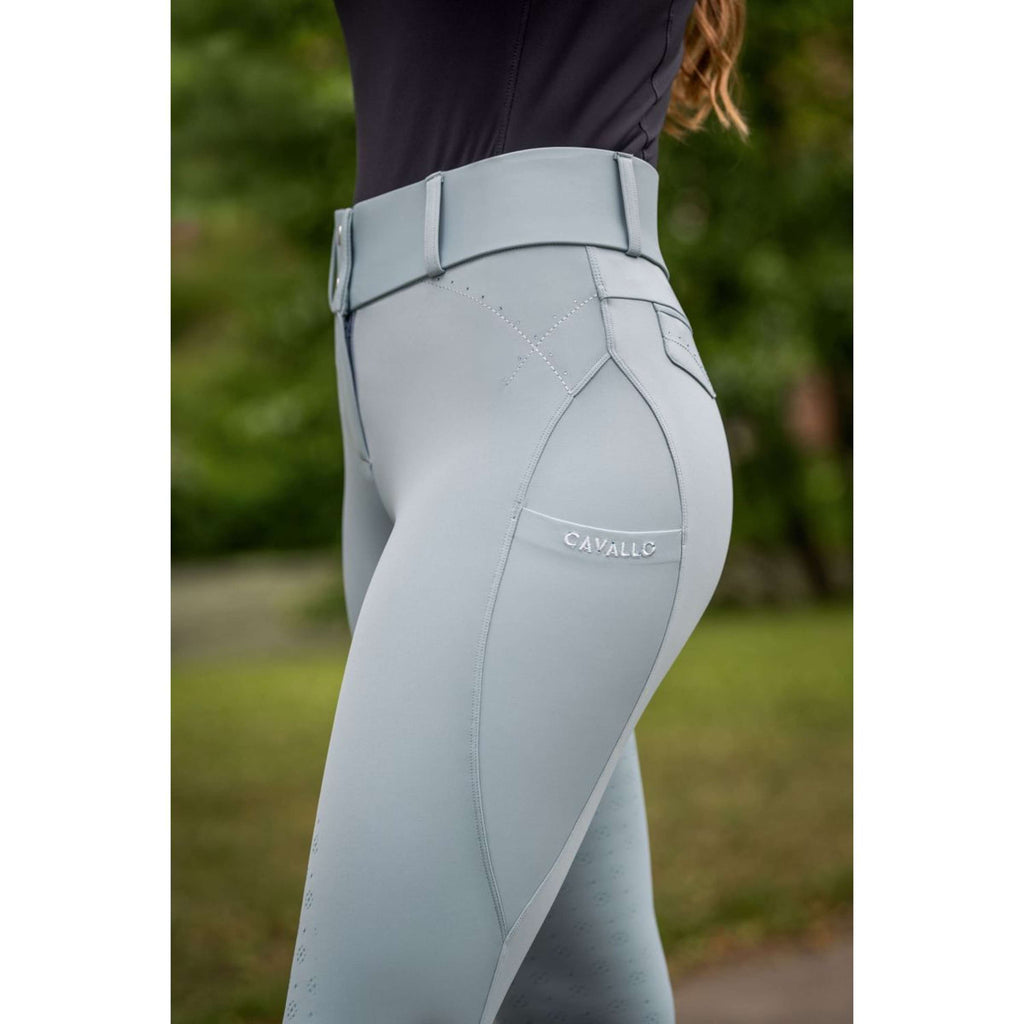 Cavallo Reithose CavalCandera Grip Mobile Full Grip Soft Aqua