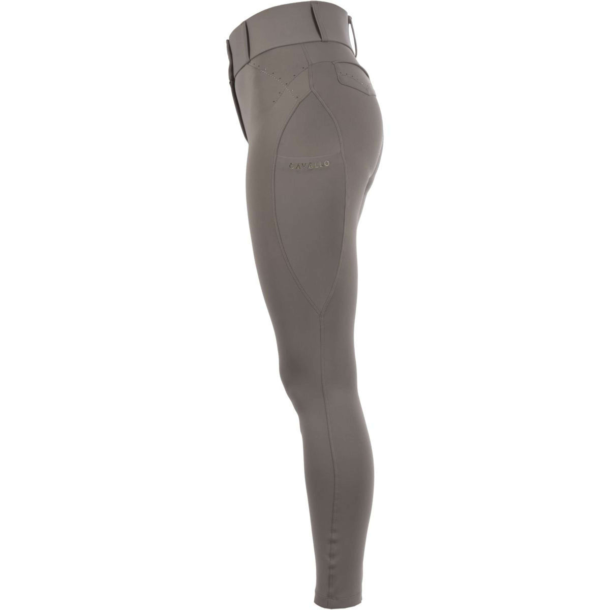 Cavallo Reitleggings CavalCandera Grip Mobile Sepia Olive