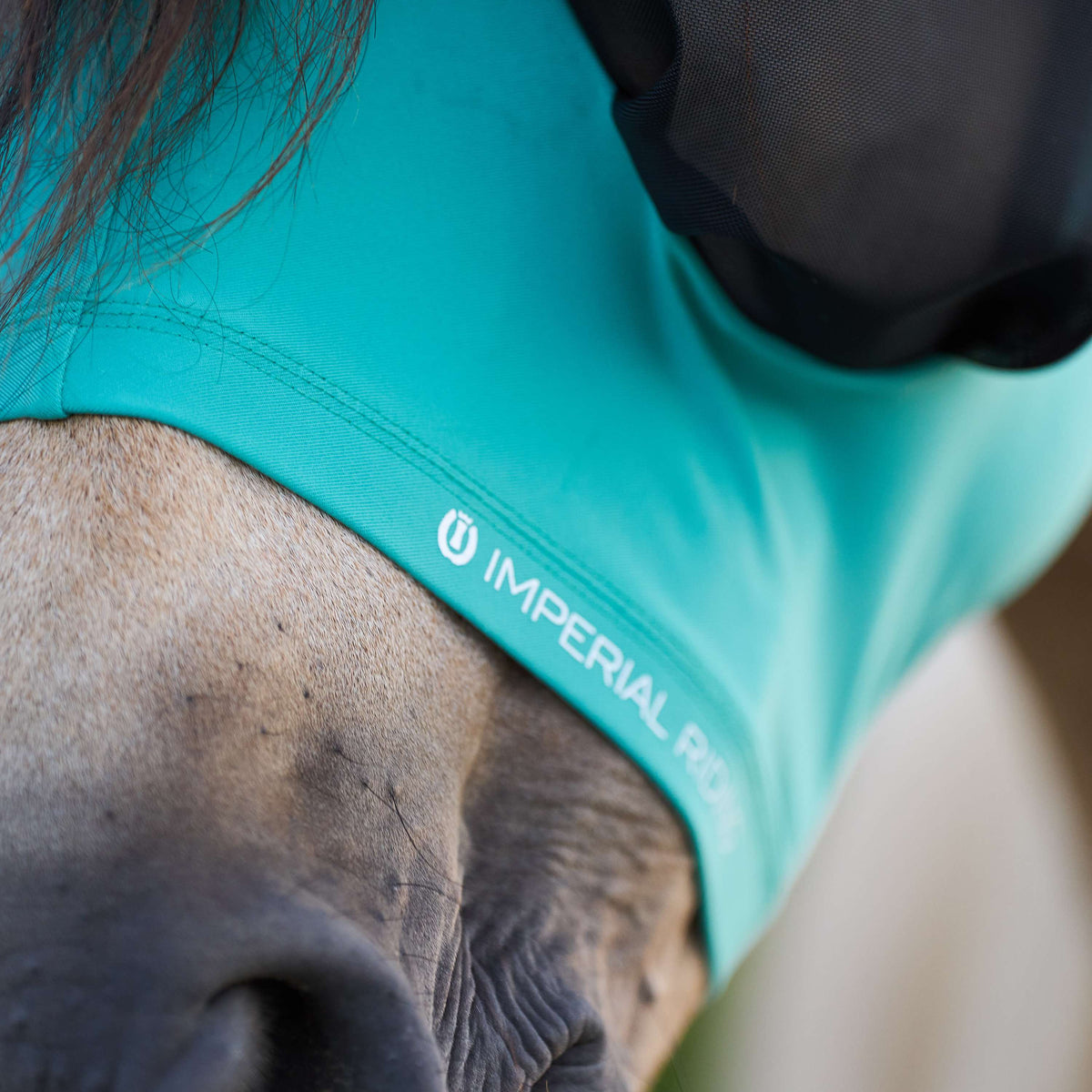 Imperial Riding Fliegenmaske IRHTrail Ride Blau
