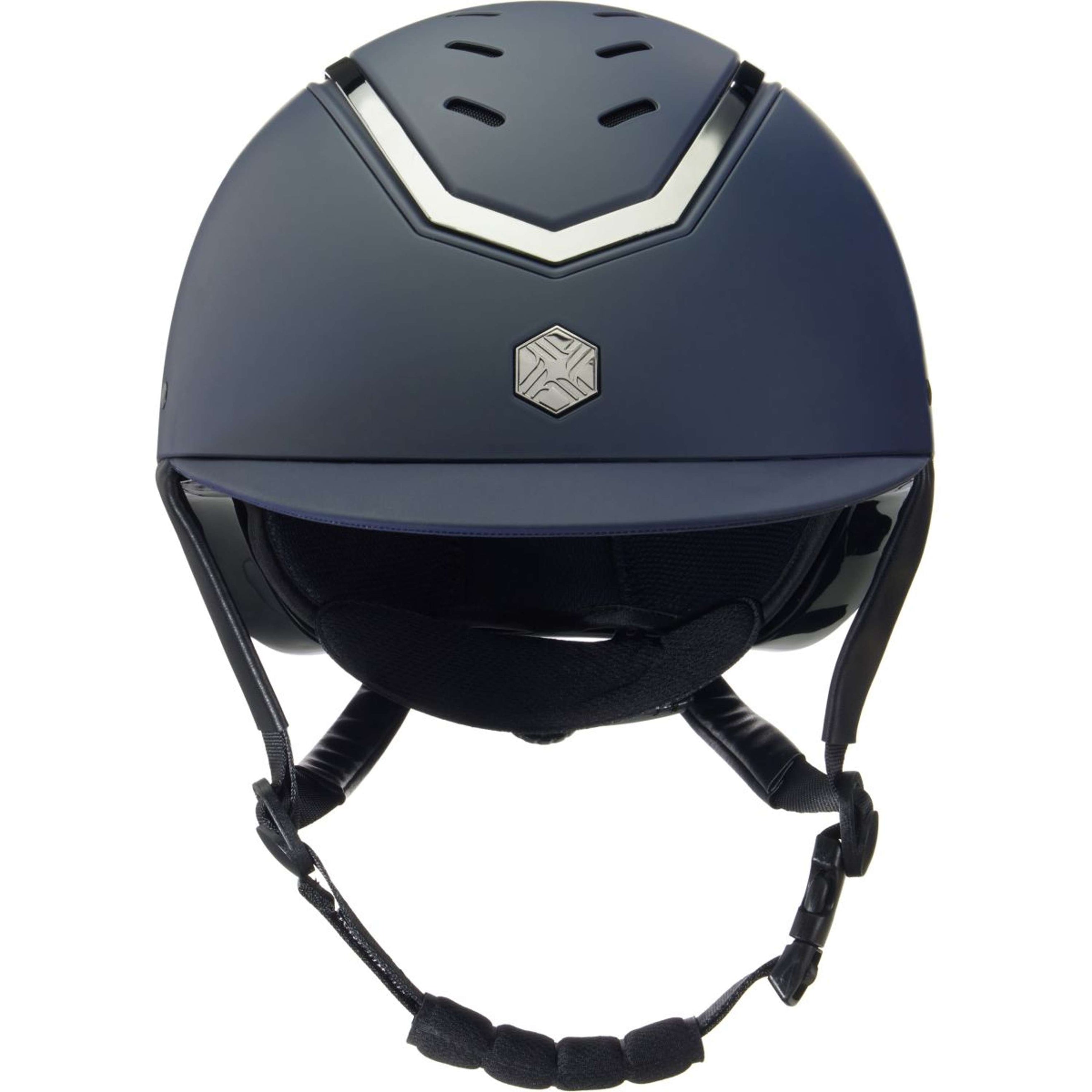 Charles Owen Reithelm Kylo Navy Matte/Pewter Charles Owen Reithelm Kylo Navy Matte/Pewter