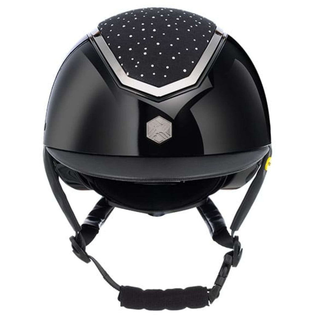 Charles Owen Reithelm Kylo Crystal Black Gloss/Chrome