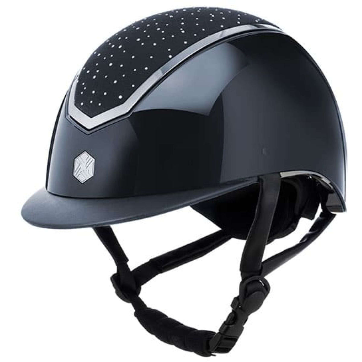 Charles Owen Reithelm Kylo Crystal Navy Gloss/Silver