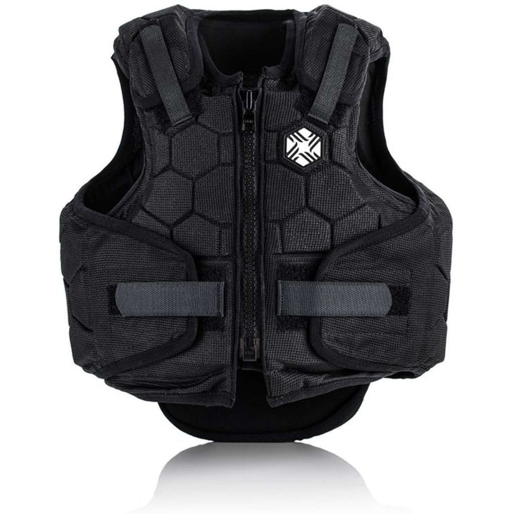 Charles Owen Sicherheitsweste HEXA Kinder Schwarz