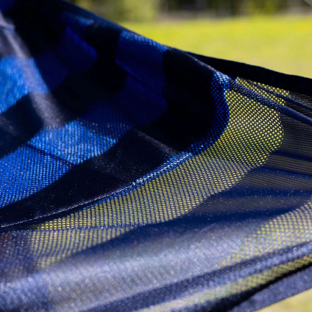 Cool on Track Feinmaschig Decke Blau
