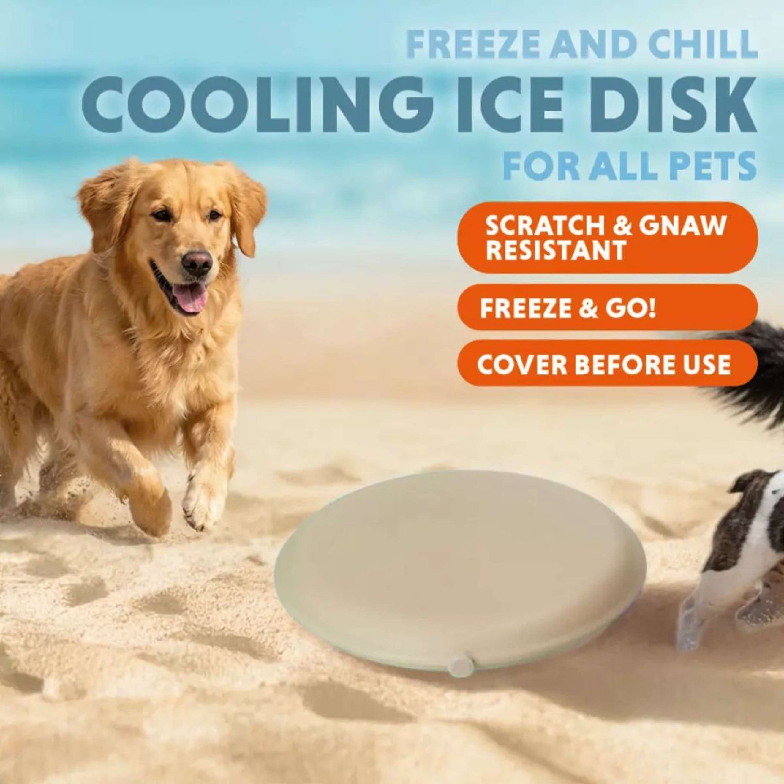CoolPets Cooling Disc Beige CoolPets Cooling Disc Beige