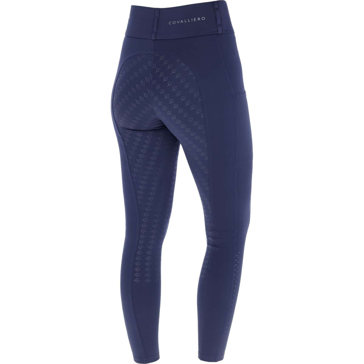 Covalliero Reitleggings Compression Full Grip SS25 Dark Navy