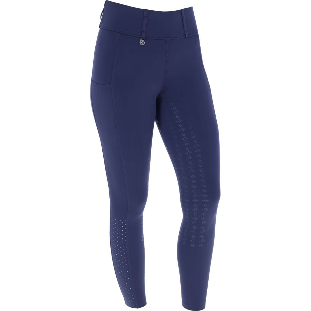 Covalliero Reitleggings Compression Full Grip SS25 Dark Navy