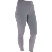 Covalliero Reitleggings AW25 Full Grip Steel Grey