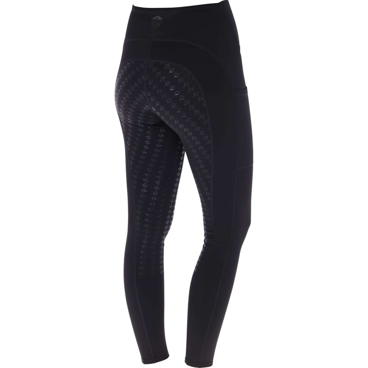 Covalliero Reitleggings AW25 Full Grip Schwarz