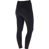Covalliero Reitleggings AW25 Full Grip Schwarz