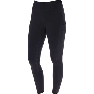 Covalliero Reitleggings AW25 Full Grip Schwarz
