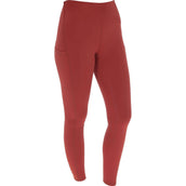 Covalliero Reitleggings AW25 Full Grip Rostbraun