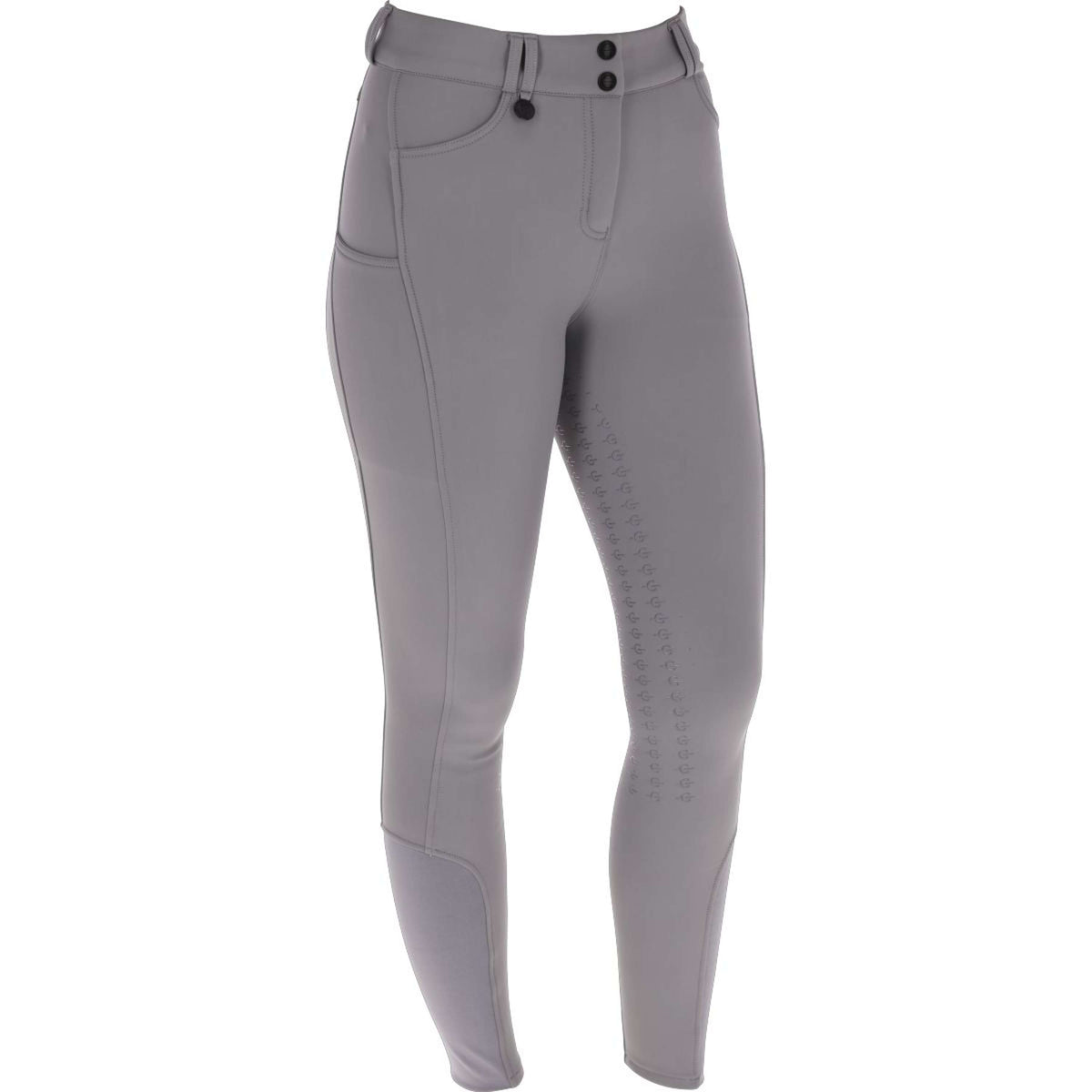 Covalliero Reithose AW25 Full Grip Steel Grey