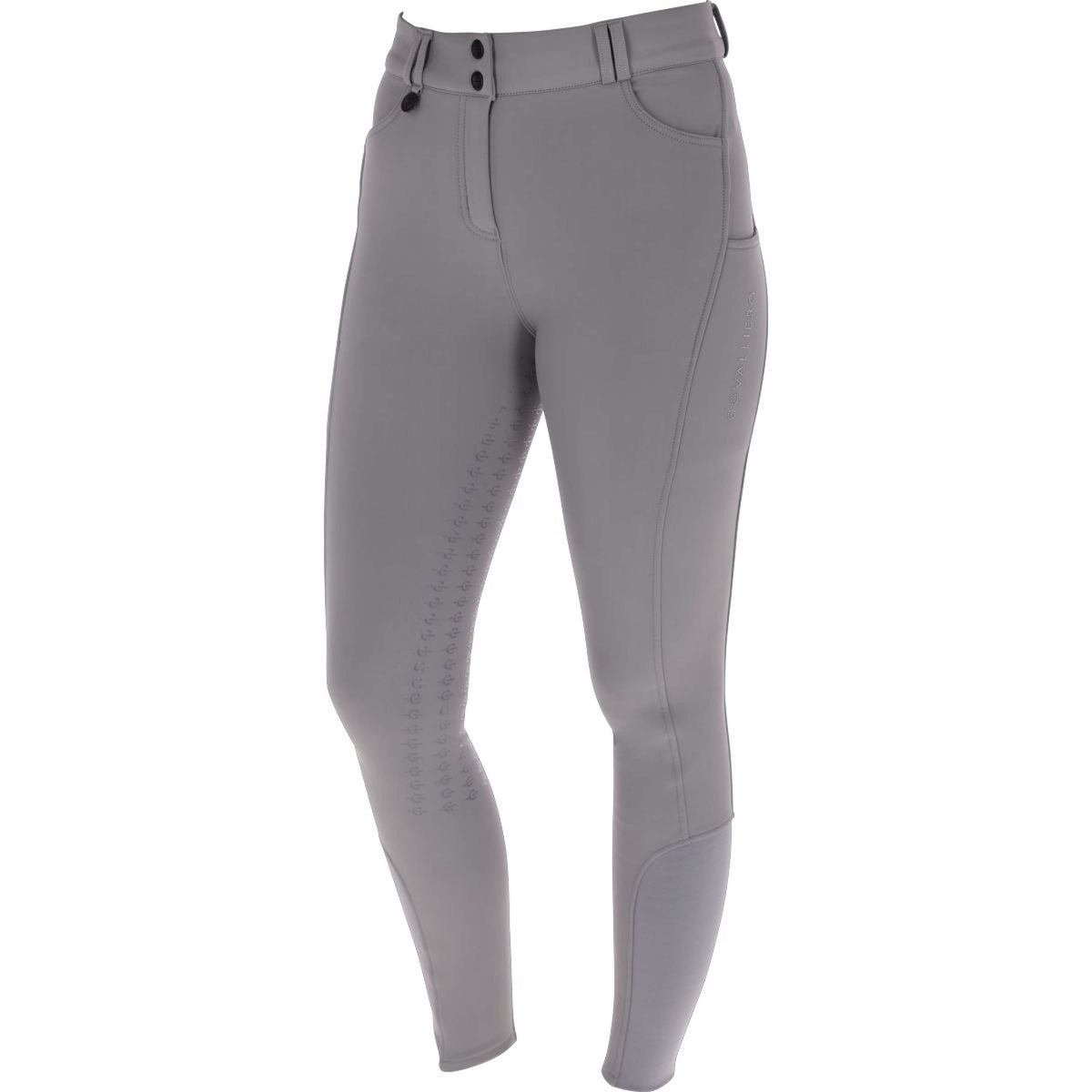 Covalliero Reithose AW25 Full Grip Steel Grey