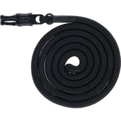 Covalliero Führstrick AW25 mit Panikhaken Schwarz