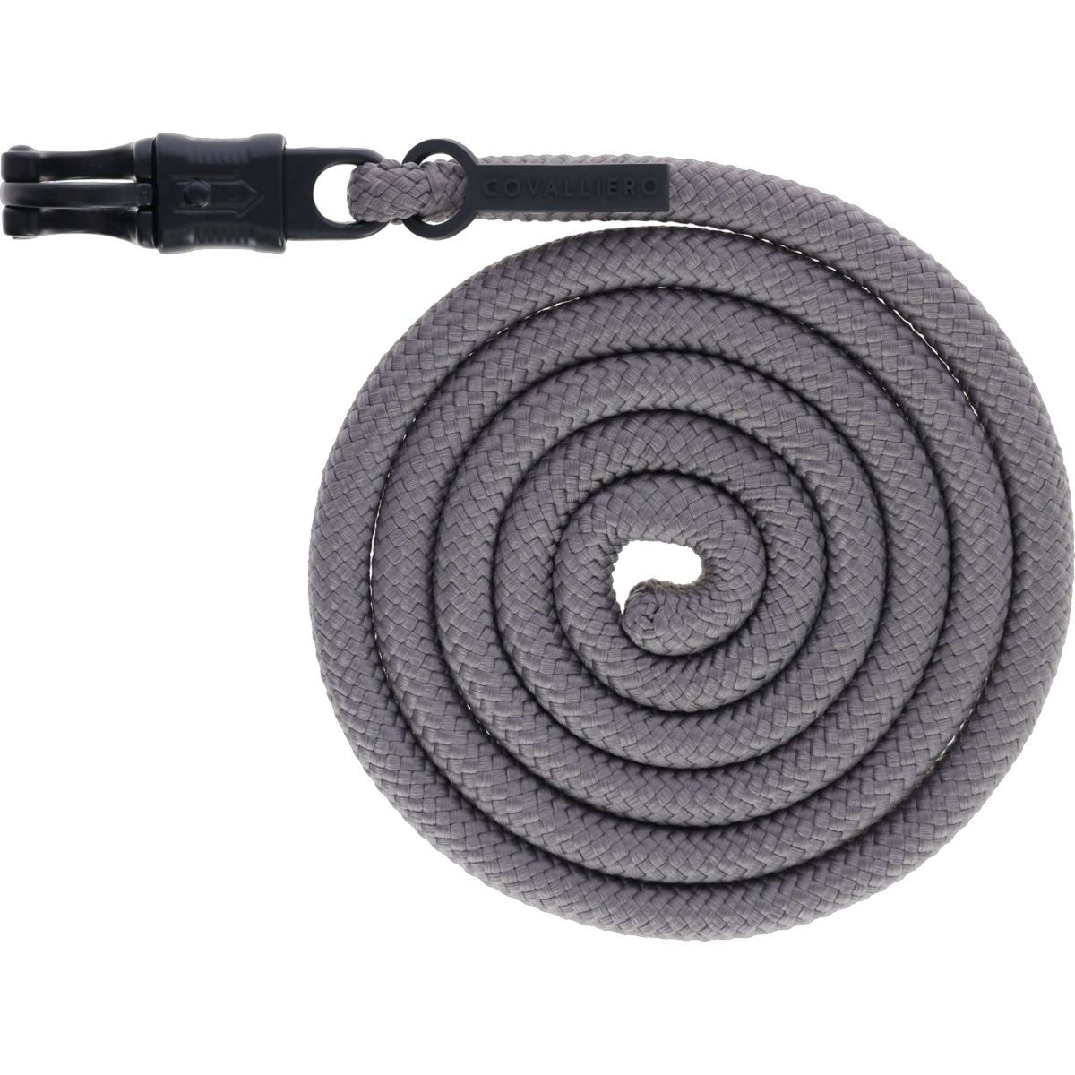 Covalliero Führstrick AW25 mit Panikhaken Steel Grey