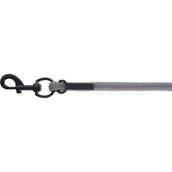 Covalliero Führstrick AW25 mit Karabinerhaken Steel Grey