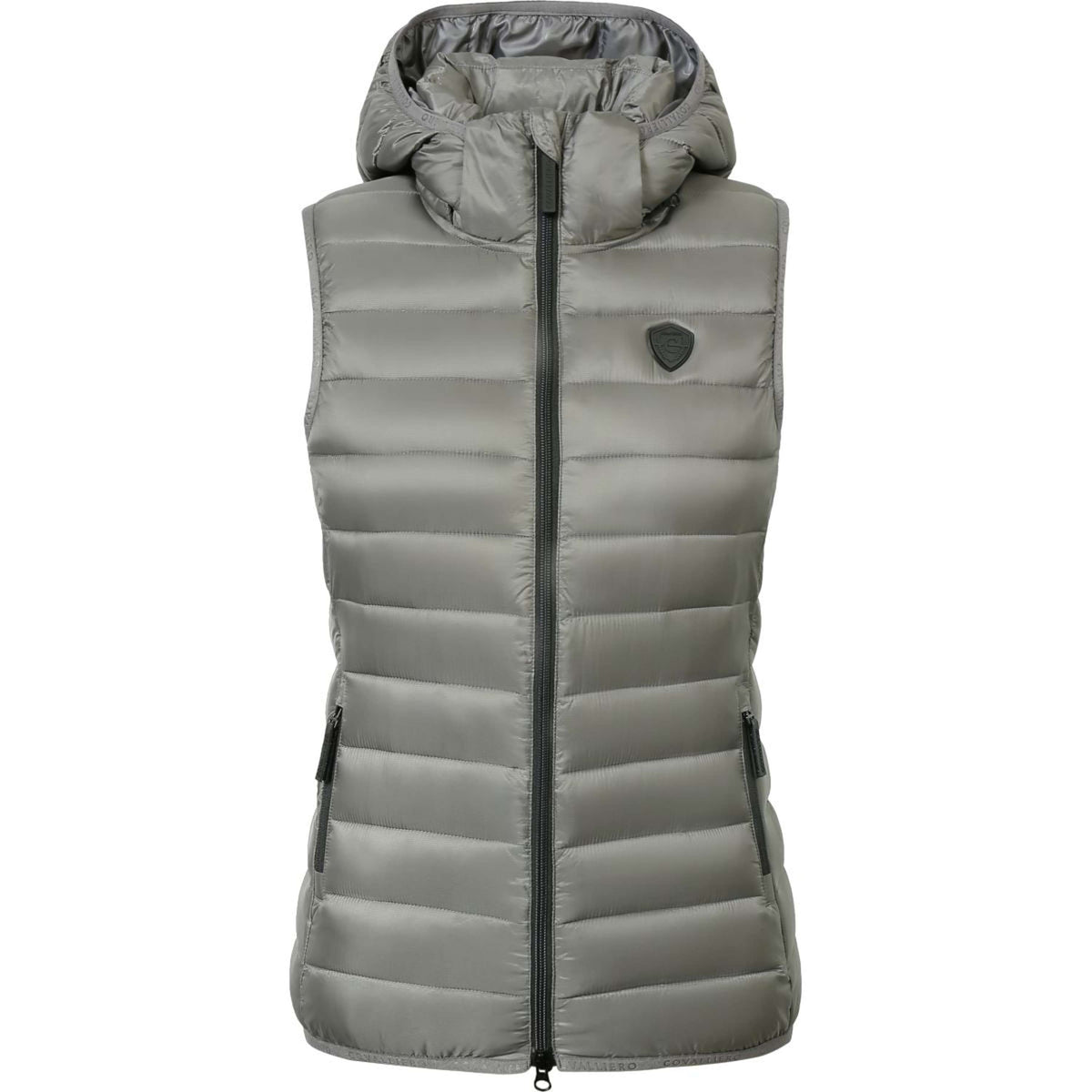 Covalliero Weste Quilted AW25 Steel Grey