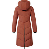 Covalliero Lange Jacke AW25 Rostbraun