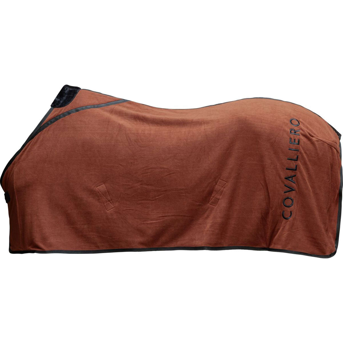 Covalliero Fleecedecke AW25 Rostbraun