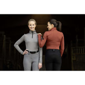 Covalliero Shirt AW25 Lange Ärmel Steel Grey