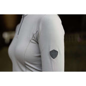 Covalliero Shirt AW25 Lange Ärmel Steel Grey