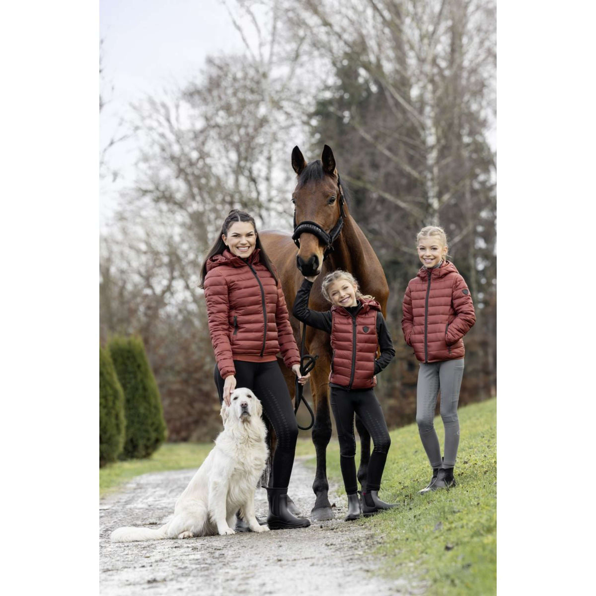 Covalliero Jacke Quilted AW25 Rostbraun