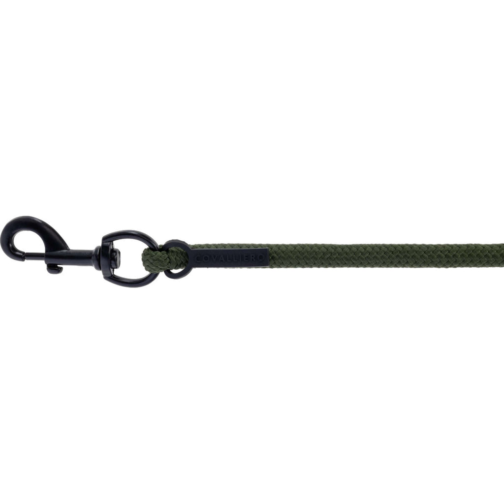 Covalliero Führstrick AW26 mit Karabinerhaken Forest Green