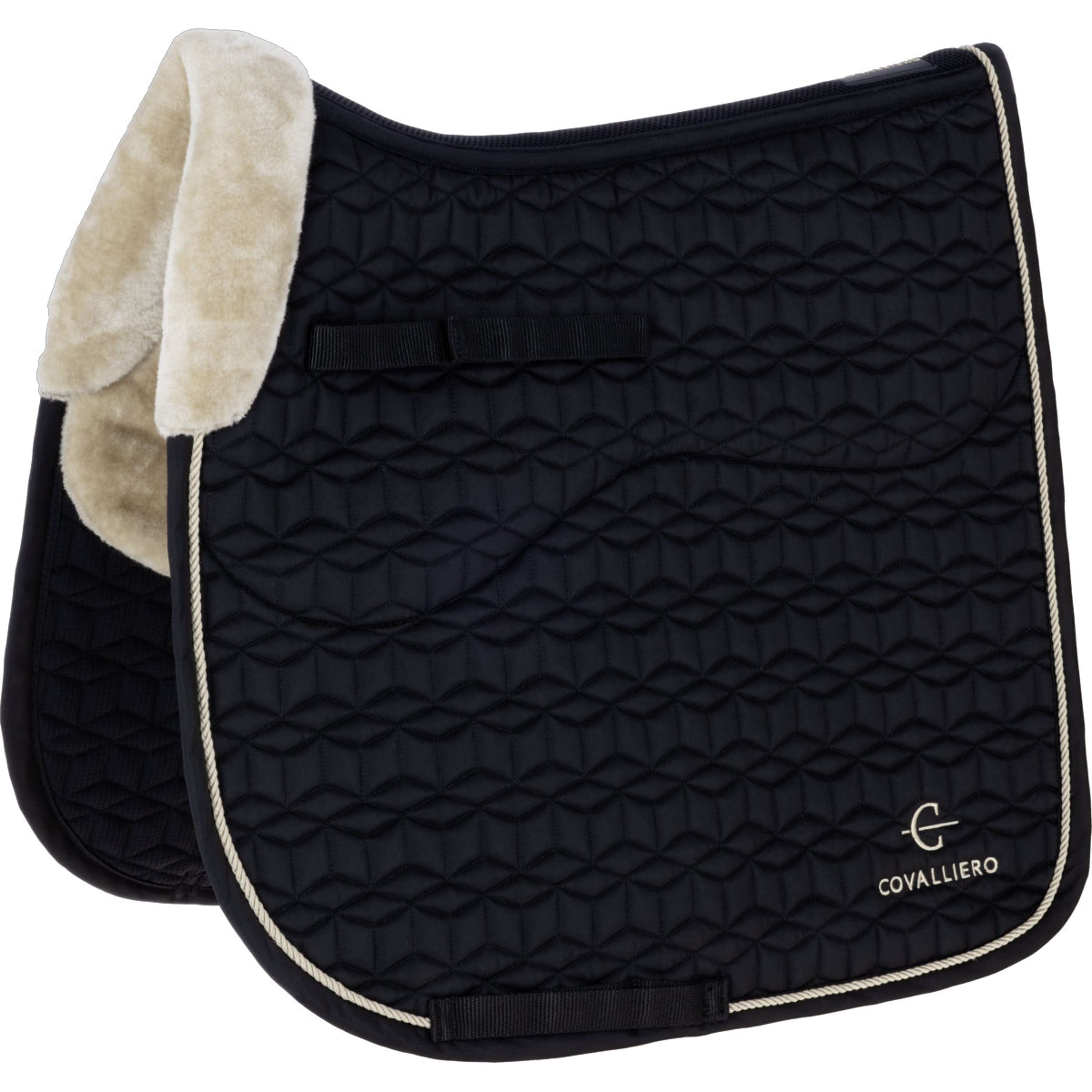 Covalliero Schabracke Soft AW26 Dressur Schwarz