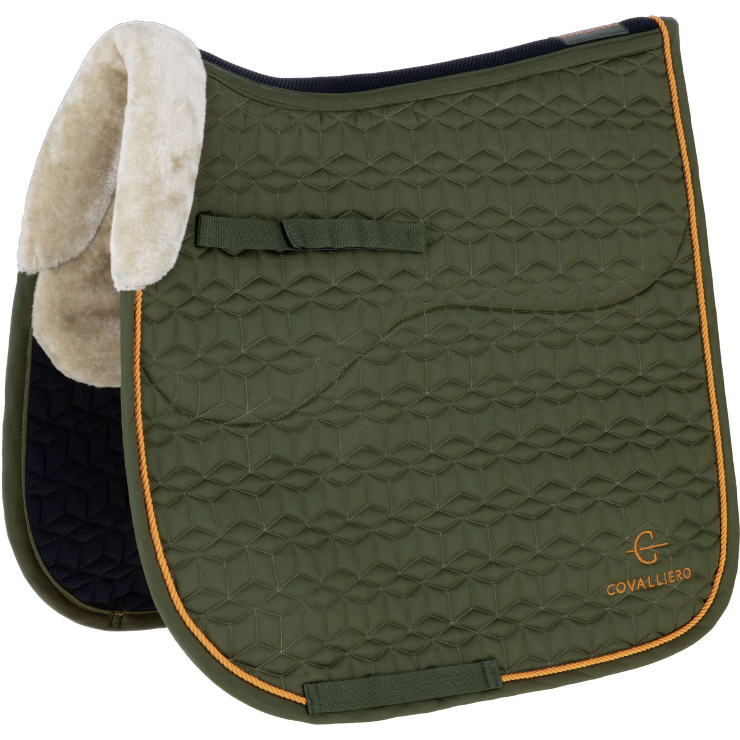 Covalliero Schabracke Soft AW26 Dressur Forest Green