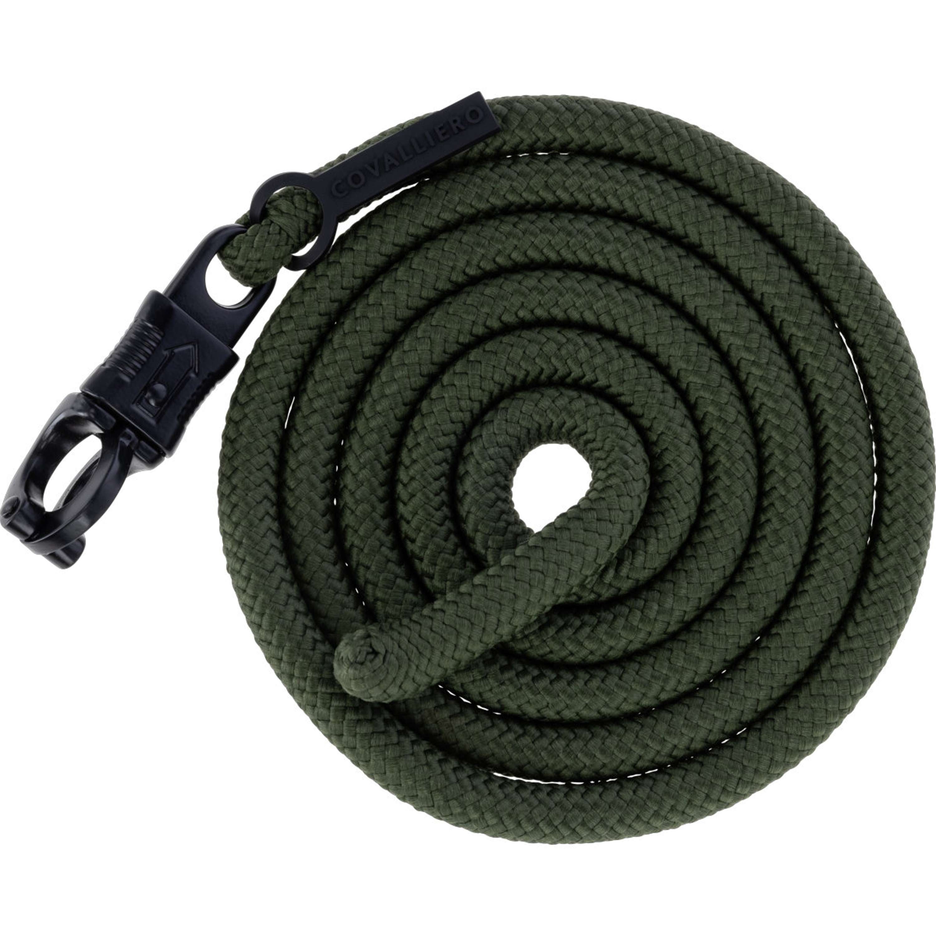 Covalliero Führstrick AW26 mit Panikhaken Forest Green