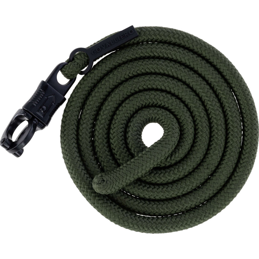 Covalliero Führstrick AW26 mit Panikhaken Forest Green
