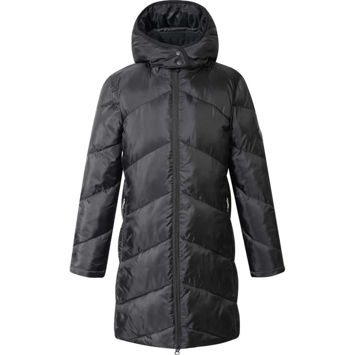 Covalliero Langer Wintermantel AW26 Kids Schwarz