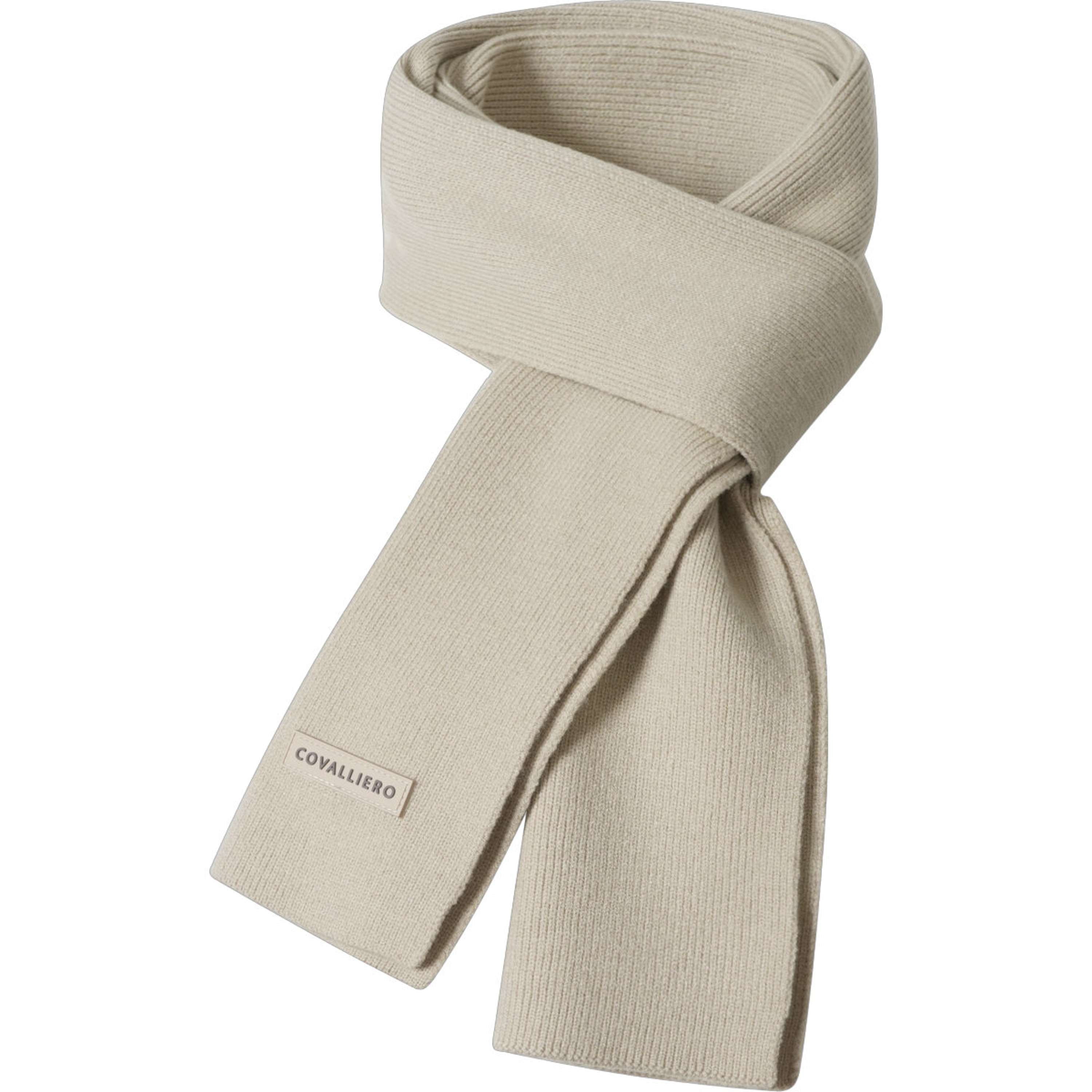 Covalliero Schal AW26 Beige