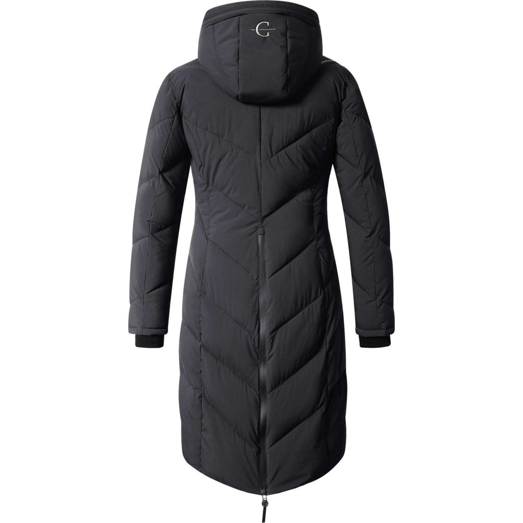 Covalliero Langer Wintermantel AW26 Schwarz