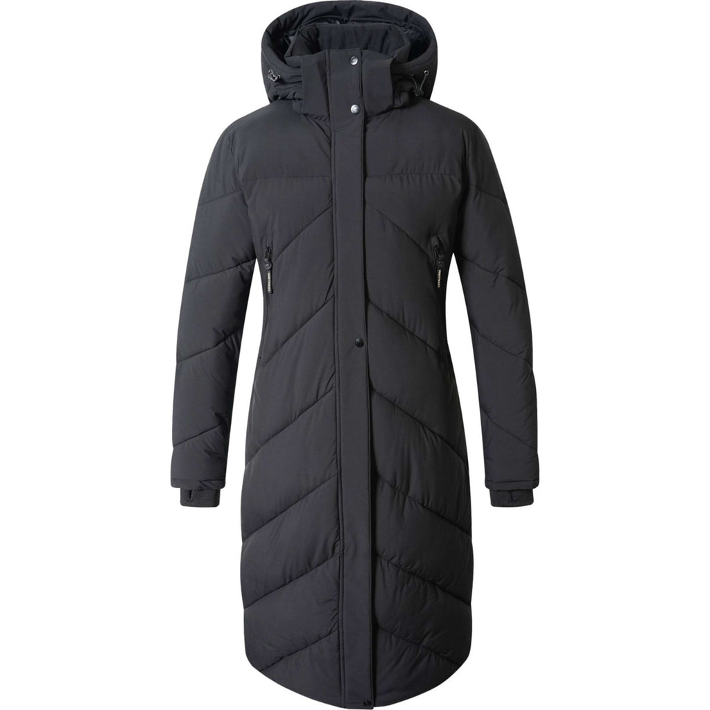Covalliero Langer Wintermantel AW26 Schwarz