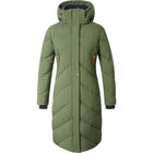 Covalliero Langer Wintermantel AW26 Forest Green