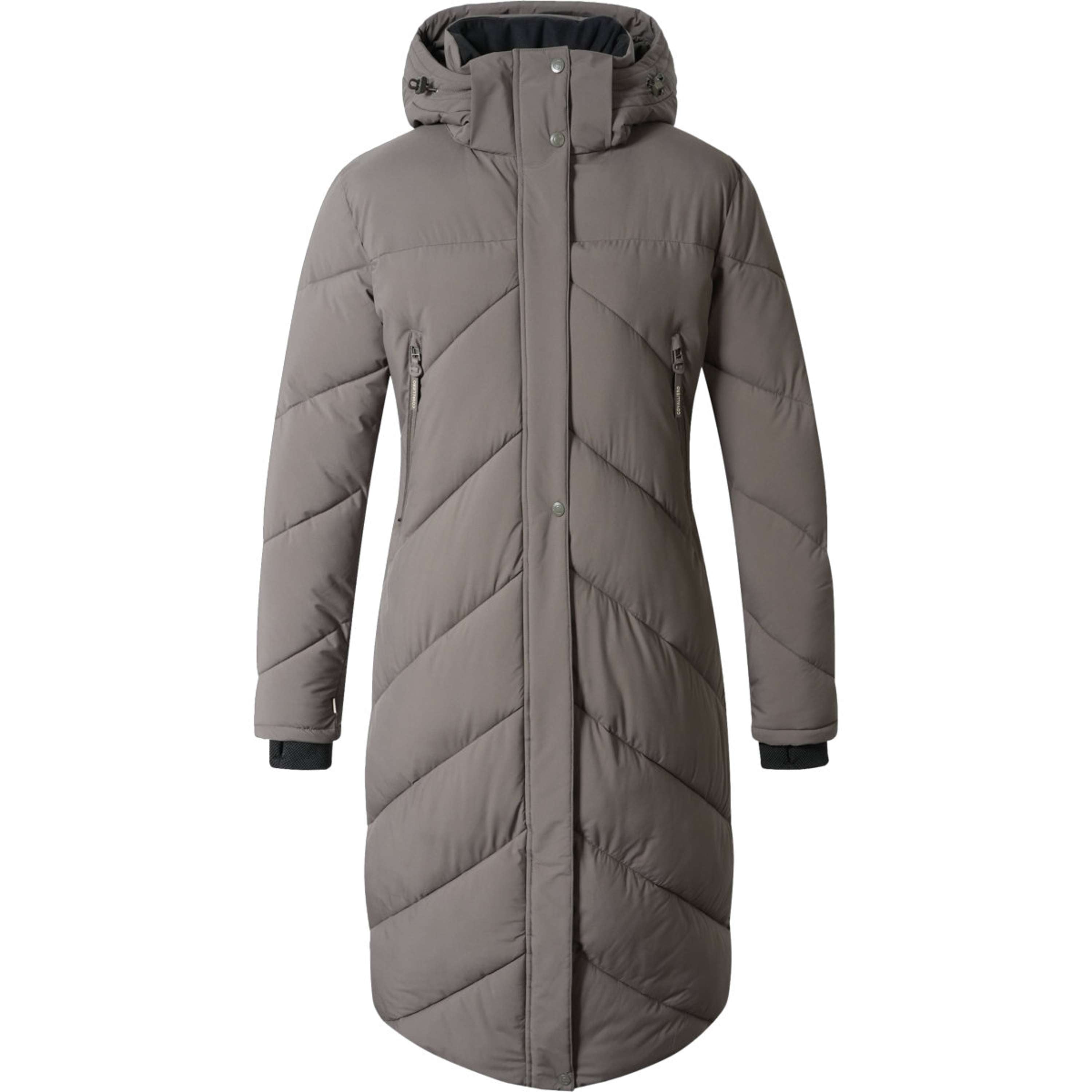 Covalliero Langer Wintermantel AW26 Milky Chocolate
